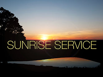 easter sunrise service background