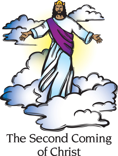 The Second Coming of Christ Clipart