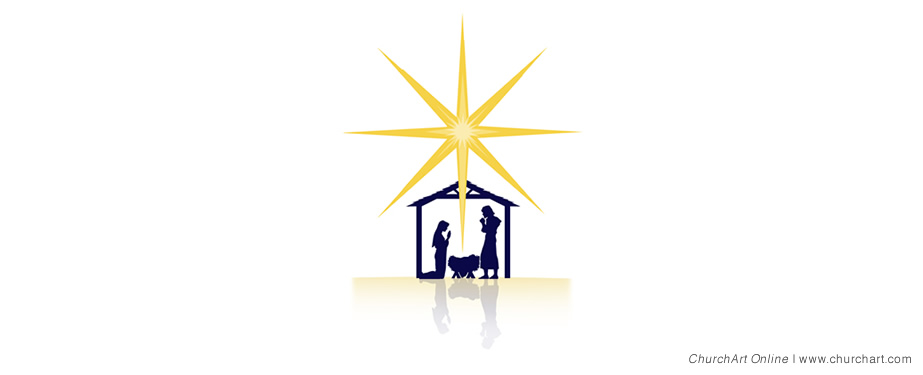 free nativity clipart silhouette